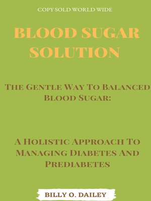 cover image of BLOOD SUGAR SOLUTION